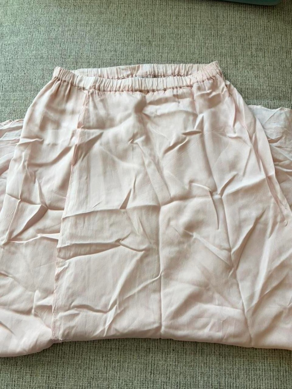 Auguste The Label Pale Blush Midi Skirt